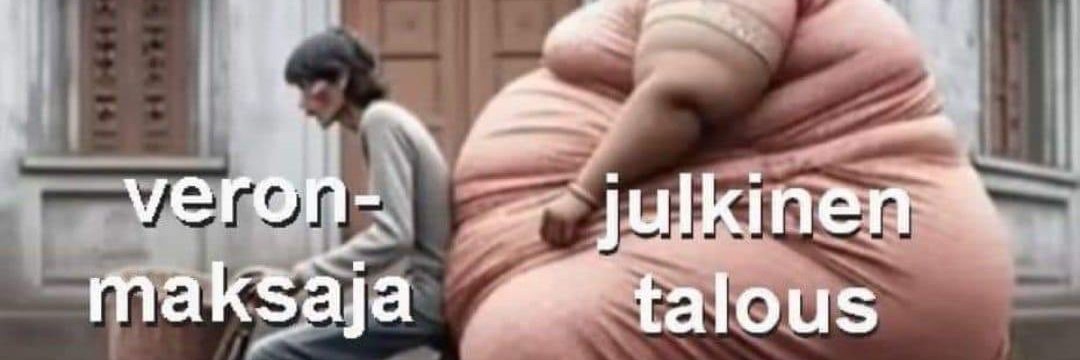 Nyt kun elantoekonomistit osaavat parvena kertoa, että Suomen ongelmat johtuvat ainakin:
• hengiltä säästämisestä
• huonosta oikeistosta, joka ei ole kyennyt tekeen riittävästi verotettavaa tulosta alati lihovaan julkisen kitaan

Tajuatteko olevanne pääosa ongelmaa?