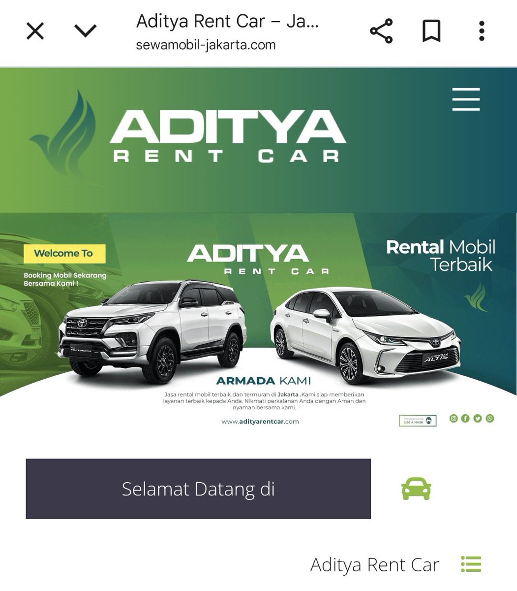 caursy's tweet photo. YANG MAU RENTAL MOBIL DI JAKARTA HATI HATI YA! ADITYA RENT CAR PENIPU!!! gue ketipu sampe 7,8 juta gilakKKK

ni whatsappnya 081322299448 PENIPU WALAU WA ADA CENTANG BIRUNYA!!!! 
7533589883 a.n UMI FARIDA UOB BANK https://t.co/UZuz4DrANj