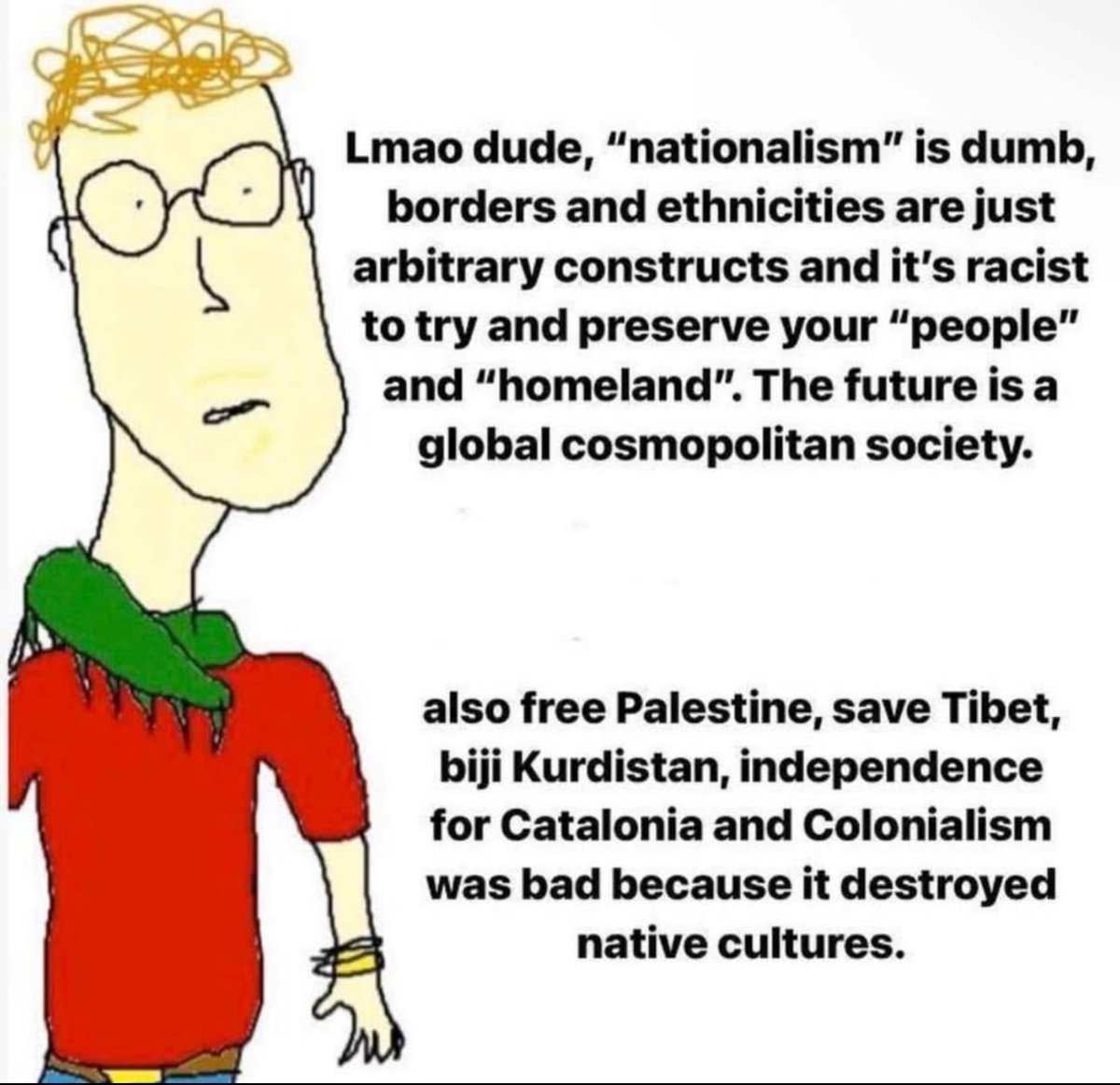 Borders and nations are just imaginary