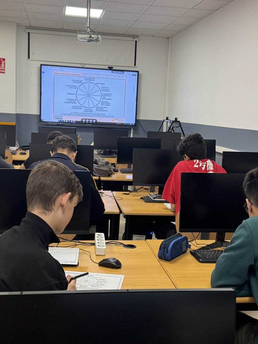 La rueda de la vida escolar: reflexiones y un pregunta: ¿mi rueda de la vida escolar Gira? ¿Existe equilibrio o se bloquea en algún punto? #fpnaranja