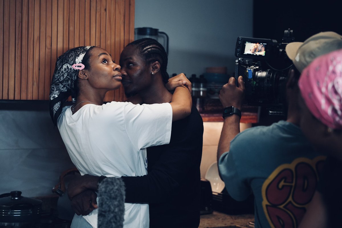 Susan Pwajok as Laraba. 

From my unhinged Jaiye in Lowkey Adults to our sensitive and self aware Laraba. It’s so refreshing to work with an actor who leads with curiosity &amp; follows with vulnerability, and it shines on our screens. Always our Laraba 🤍💐