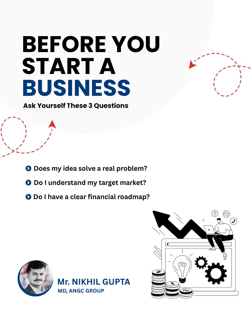 NikhilGuptaANGC's tweet image. A great business doesn’t start with money, it starts with clarity!
.
.
#businesssuccess #entrepreneurmindset #StartSmart #business #startup #entrepreneurship