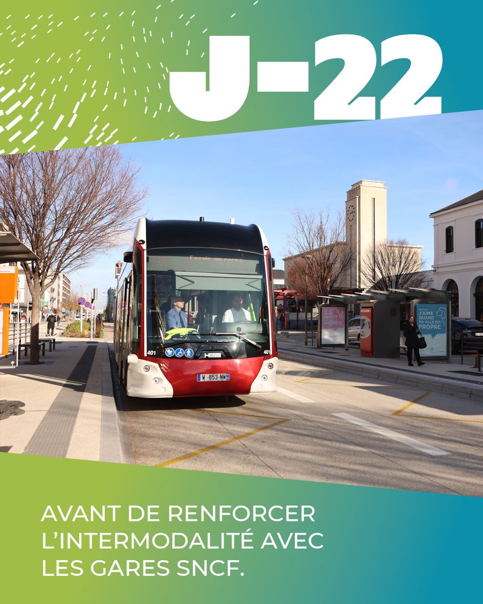 20 décembre : mise en service du nouveau réseau T2C. 🚌

Le nouveau réseau T2C a été conçu pour favoriser l’intermodalité avec les lignes SNCF, notamment les TER. 🚄

Les gares suivantes seront desservies par une des 3 lignes fortes A, B et C :
🔹 Clermont-Ferrand
🔹 Clermont