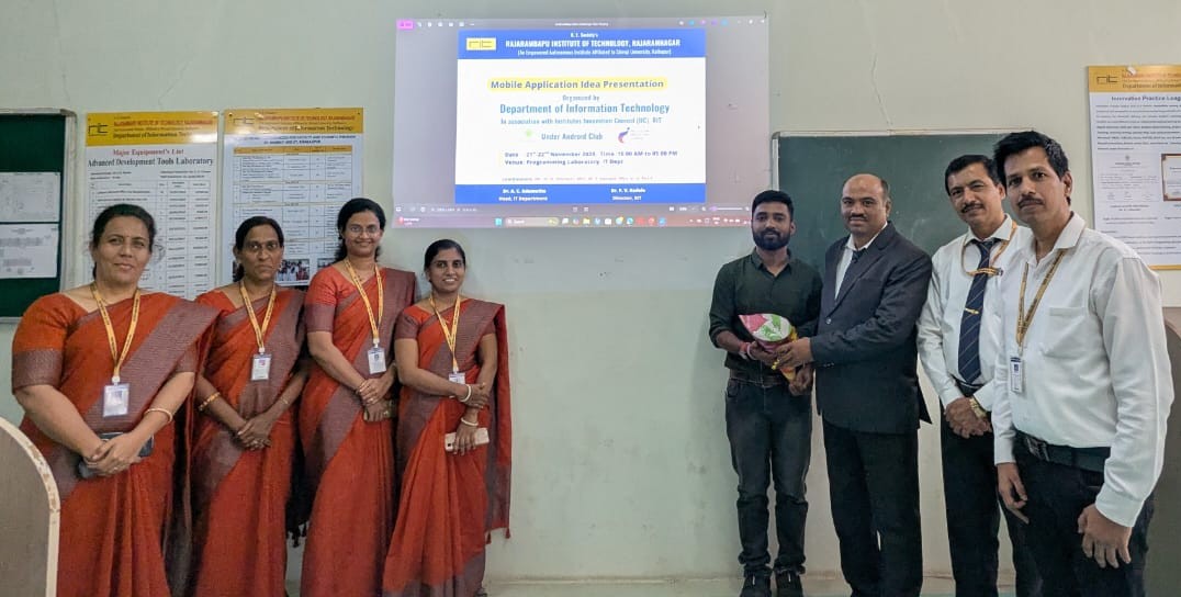 ritindia1983's tweet photo. The Dept. of Information Technology, RIT, successfully hosted the Mobile Application Idea Presentation in association with IIC. With 50+ innovative entries, students showcased ideas shaping the future of mobile technology.

#CSIT #MobileInnovation #IIC https://t.co/FTDbBLyU9w