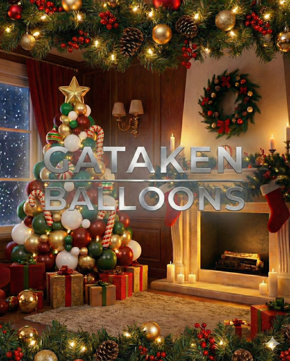 te2row's tweet image. 🎄クリスマス装飾、まだ間に合います✨

今年の会場を
“特別なクリスマス空間”にしませんか？

黒 × 金の上質デザインから
ポップで可愛い演出まで、
ご希望に合わせてご提案できます🎈✨

小規模イベント・店舗ディスプレイ・
保育園・学校・個人宅まで対応OK。