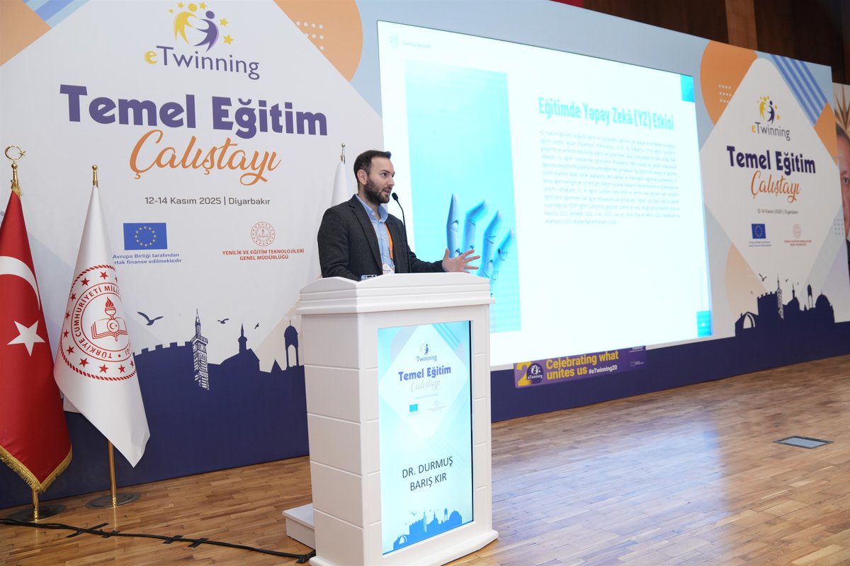eTwinning Temel Eğitim Çalıştayı'ndan... #eTwinning #YapayZeka #AI #TemelEğitim #Çalıştay