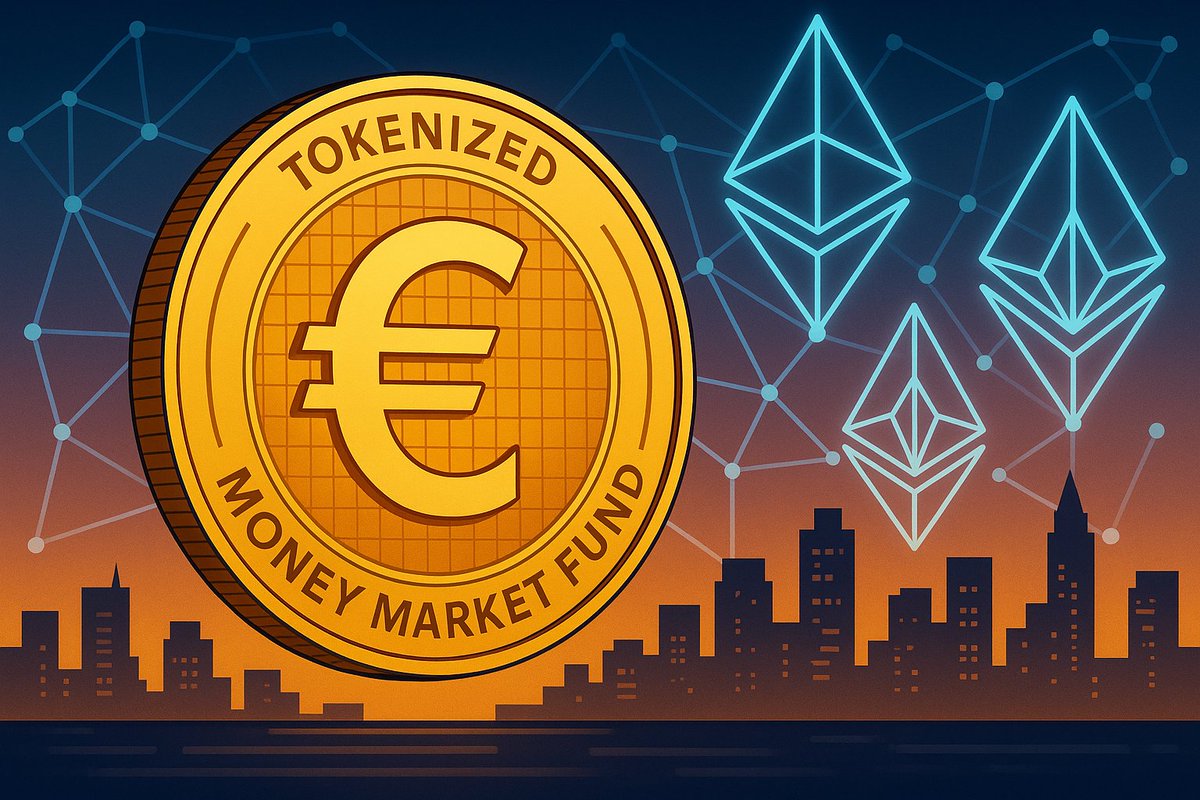 99BitcoinsHQ's tweet image. 💶 Amundi launches tokenized euro money-market fund on Ethereum

Amundi rolled out a tokenized version of its euro money-market fund on Ethereum, giving institutions on-chain access to short-term euro liquidity. 

#Amundi #Ethereum #Tokenization