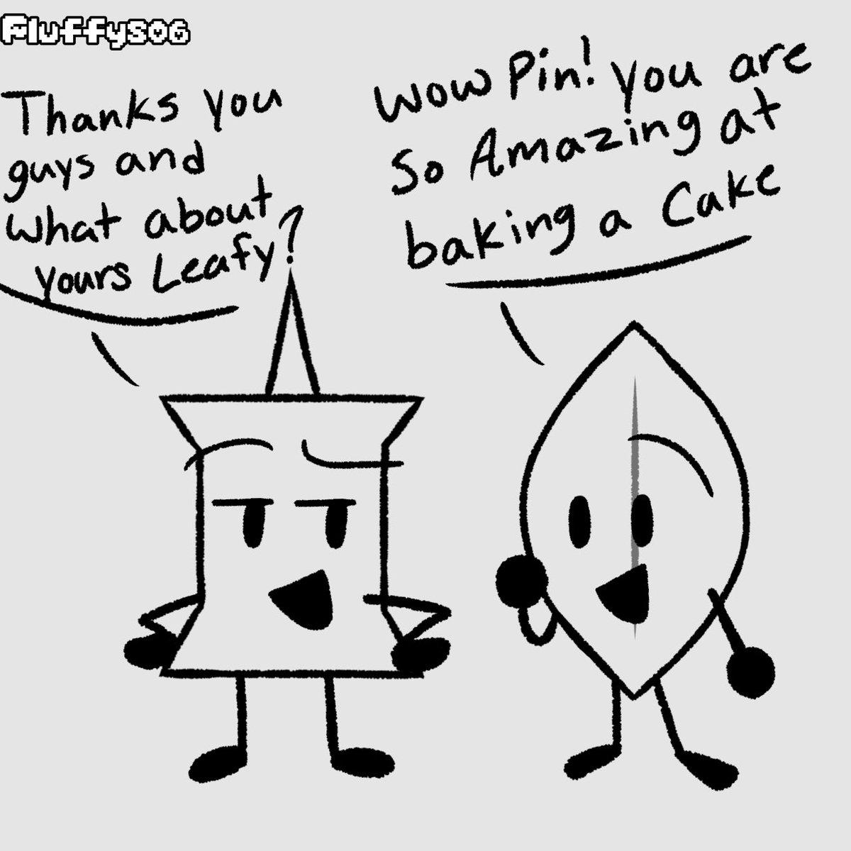 Starley_fluffy6's tweet image. Cake time! 🎂

(8/9)🍰

#bfdi #objectshowcommunity #fireafy #coinpin