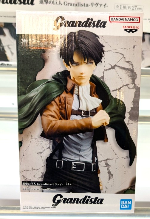 進撃の巨人 Grandista グランディスタ リヴァイ エレン 18個セット Grandista進撃の巨人 エレン リヴァイ 18個セット 進撃の巨人