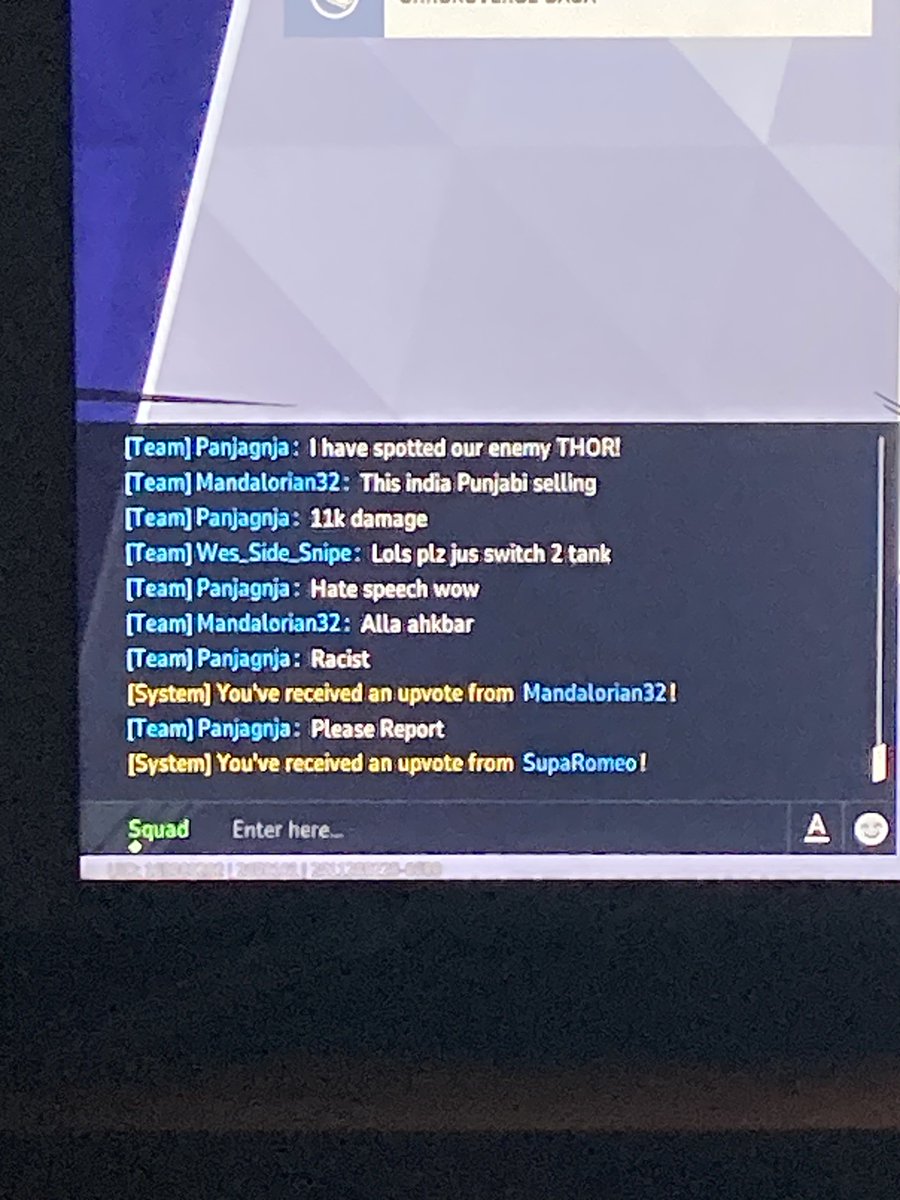 panjaganja's tweet photo. @MarvelRivals On my account panjagnja, I was targeted with racist and hateful comments from another Rivals player. I’ve reported the offender and expect strong, immediate action. I have screenshots of all the messages @MarvelRivals https://t.co/16Yazk3wGk