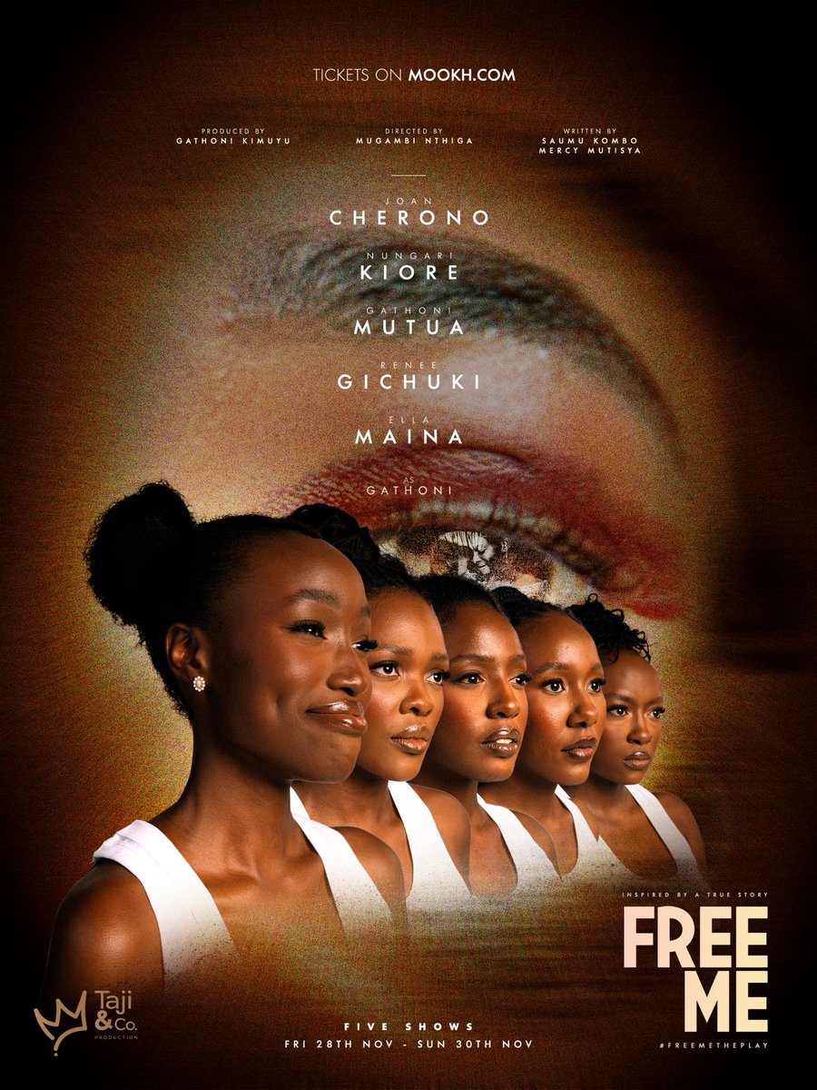 NjeriWaMigwi's tweet image. Free Me - A show by @QueenGathoni is up this weekend. She just gave @usikimye 20 tickets snd we will have some of our survivors see this amazing show. I know seeing yourself is sometimes the beginning of FREEDOM 

Get your tickets mookh.com/event/free-me