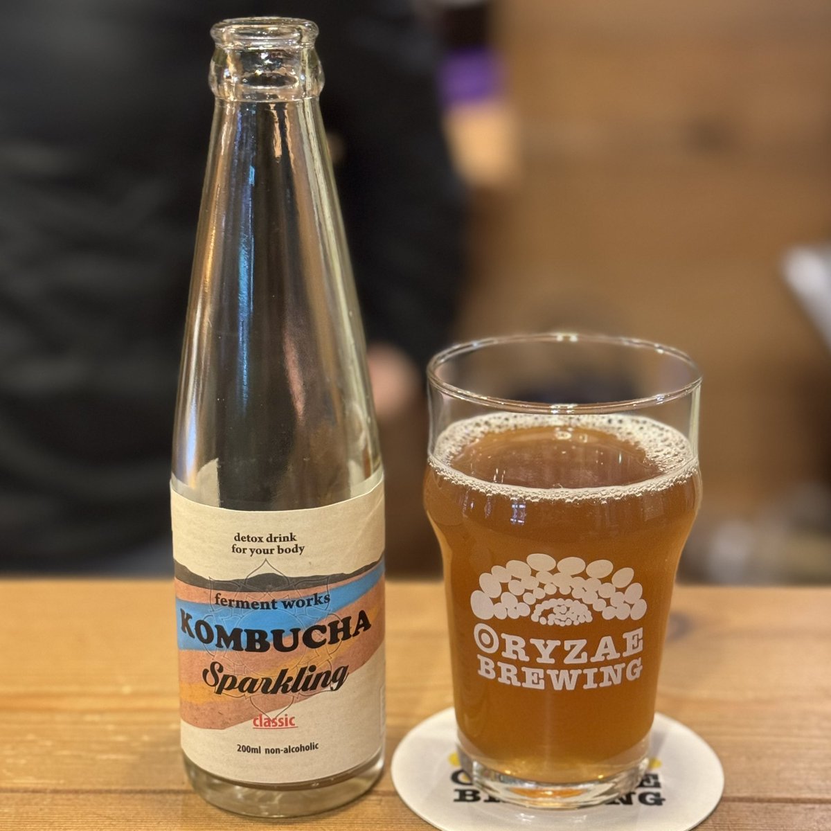 k97025's tweet photo. #craftkombucha
#FermentWorks
#NoneAlcoholKombucha
#KombuchaSparkling
#DrinkLocalCraftKombucha https://t.co/8T4eSqSr97