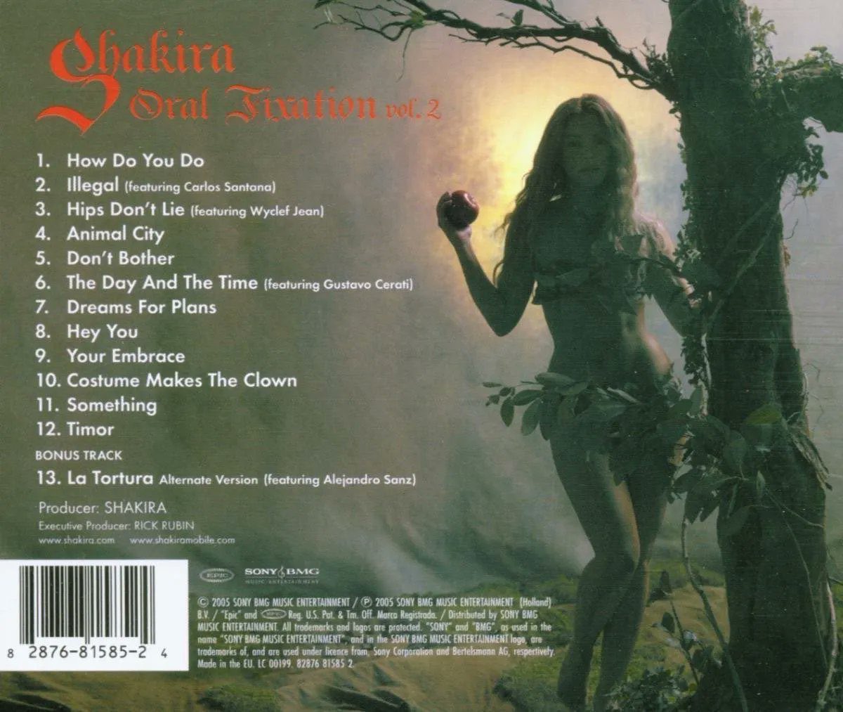20 years ago, Shakira released ‘Oral Fixation, Vol. 2.’