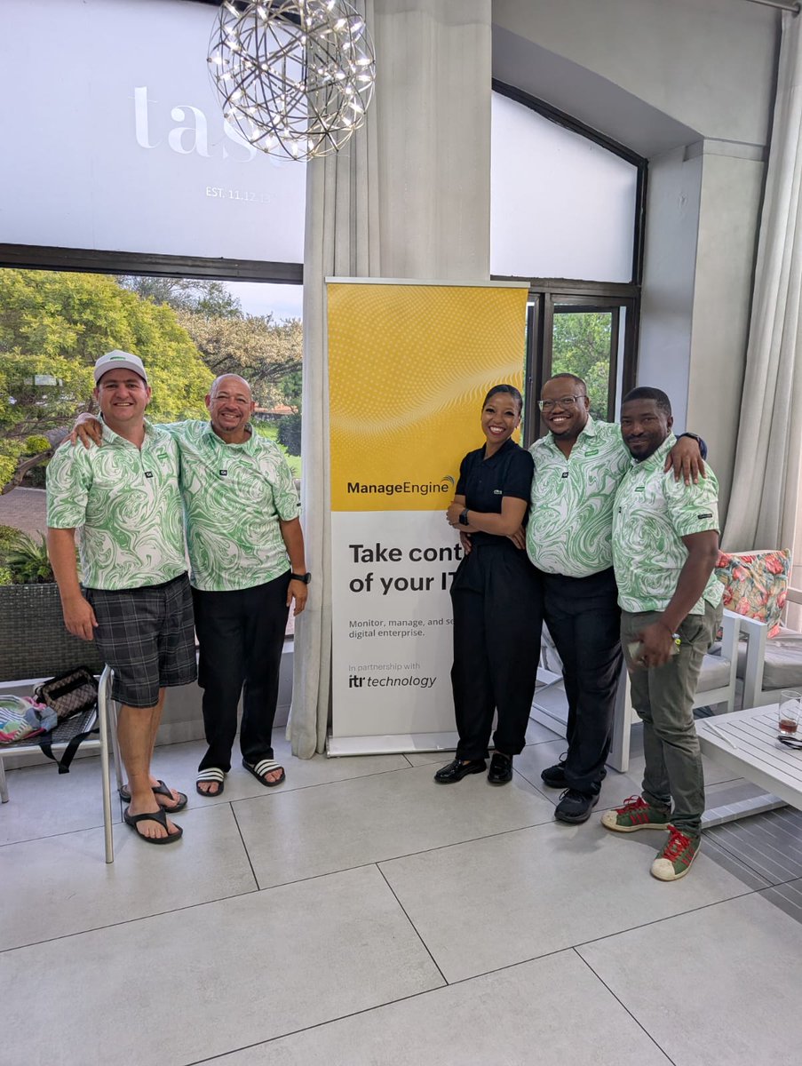 ITRTech_za's tweet image. A great day on the greens at #RietvleiGolfClub - PublicSectorEngagement!

Honoured to be part of their Club Championship — a tradition rooted in wellness, and community since 1994.
Here’s to many more moments that bring people together. ⛳️ 

#ManageEngine #ITRTechnology