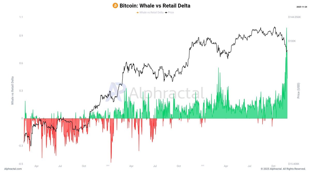 WHALES ARE BUYING BITCOIN! 🚨