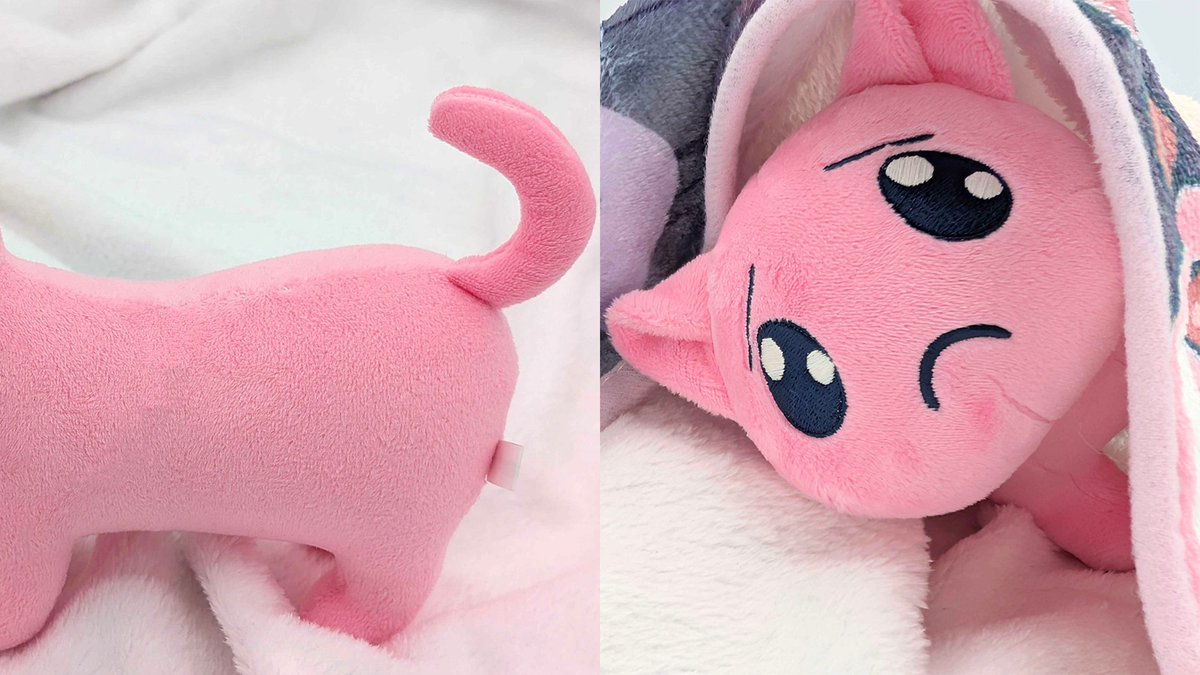 needygirl_o's tweet image. 【 #ニディガ展4 (フォー) グッズ紹介】

ついに “ぴえん猫” のぬいぐるみがデビュー🐱💖
思わずぎゅっとしたくなる「つぶらな瞳」と「もちもちフォルム」が超カワイイ🥺✨

▼商品の詳細はコチラ▼
internetangel.shop