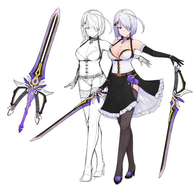 Skebにて、うちのこのシオンが上目で手コキ奉仕してくれるシチュを描かせて頂きました!