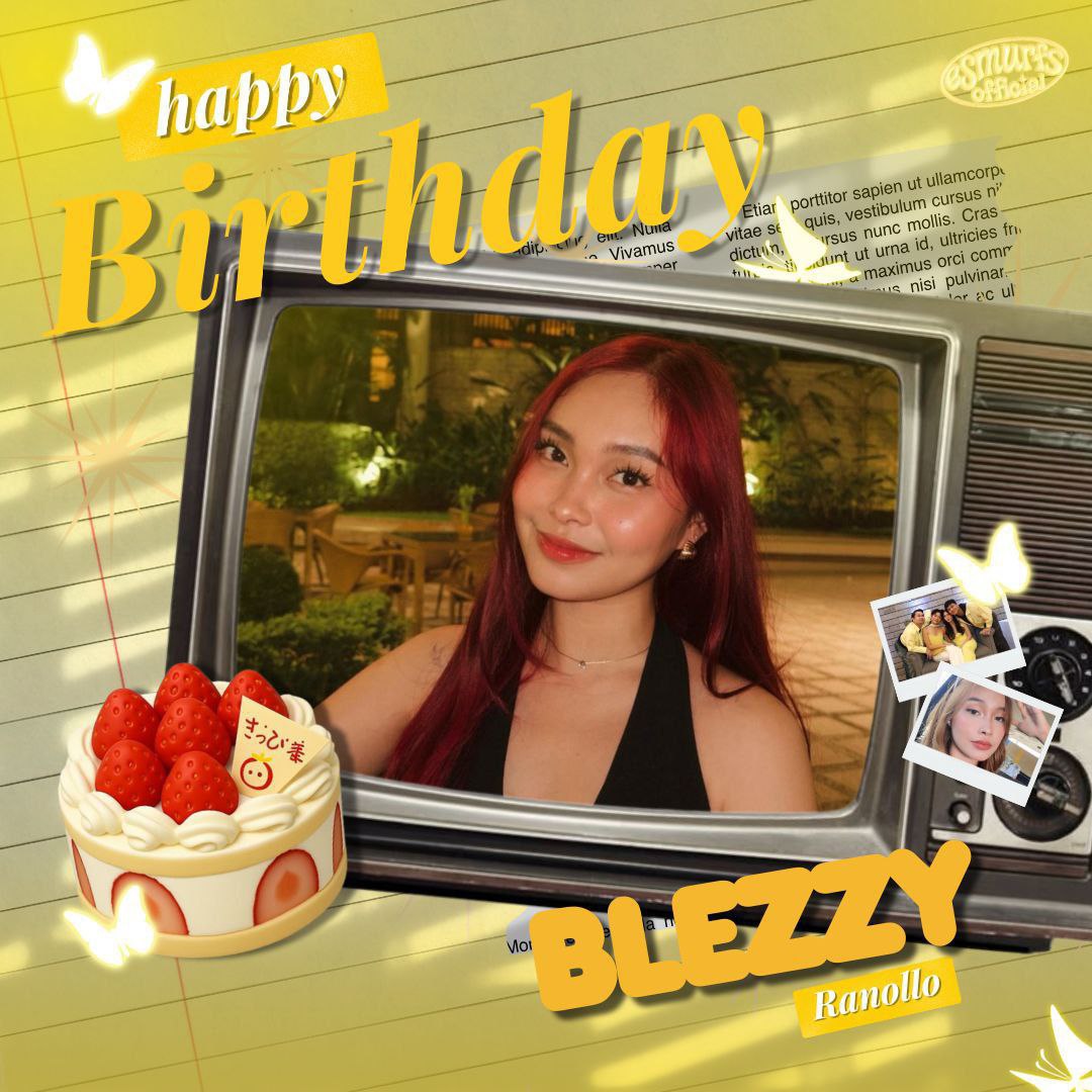 Happy Birthday Blezzy! The soafer latina and supportive sister of our beloved Esnyr. 💛💫  <a href="/blezzy_ranollo/">Zzy</a>