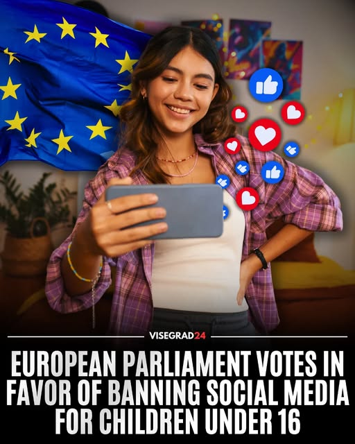 karma2moksha's tweet image. he European Parliament just voted overwhelmingly (483-92) to push for an EU-wide ban on social media for kids under 16—unless parents consent for 13-15-year-olds.

Should this also happen in India 
Earlier Australia has done the same too
