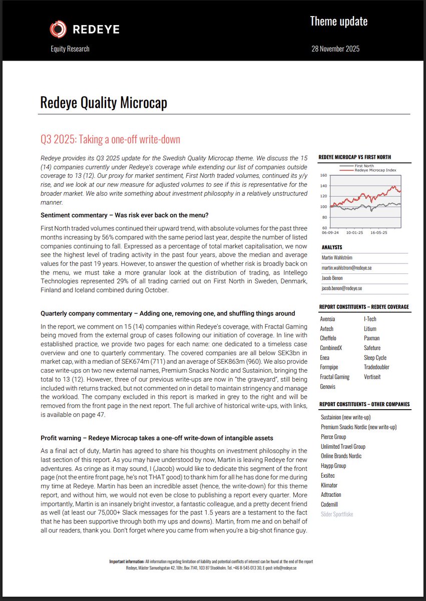 Redeye Microcap tweet media