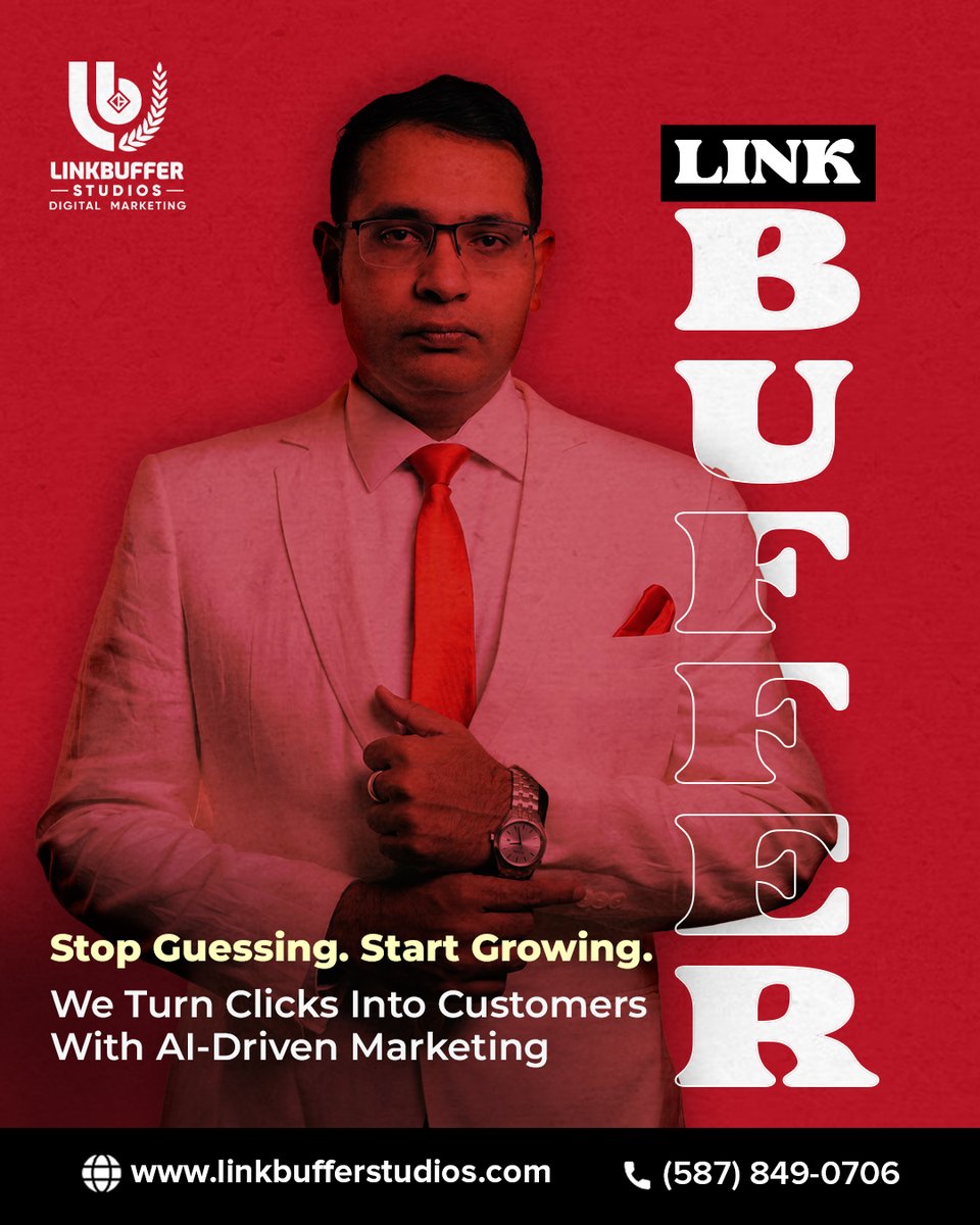 linkbuffer's tweet image. Smarter systems. Stronger stories. Real results.
🎯 Let’s build your 360° AI-powered marketing engine today.

Visit linkbufferstudios.com or 📞 (587) 849-0706

#Linkbufferstudios #digitalmarketing #edmonton #yeg #aiinbusiness #aitools