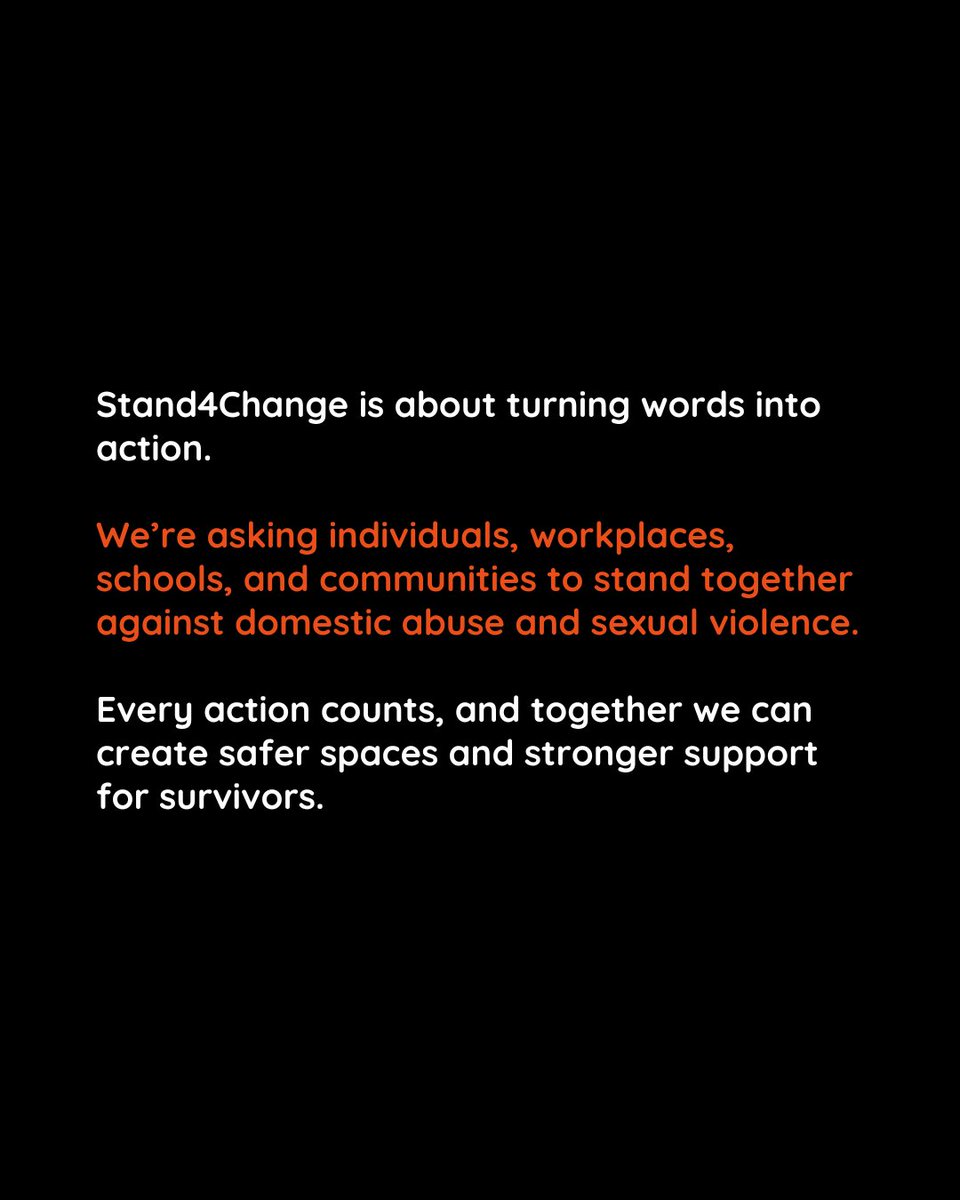 FirstLightSW's tweet image. Every action counts, and together we can create safer spaces and stronger support for survivors.

#Stand4Change #16DaysofAction