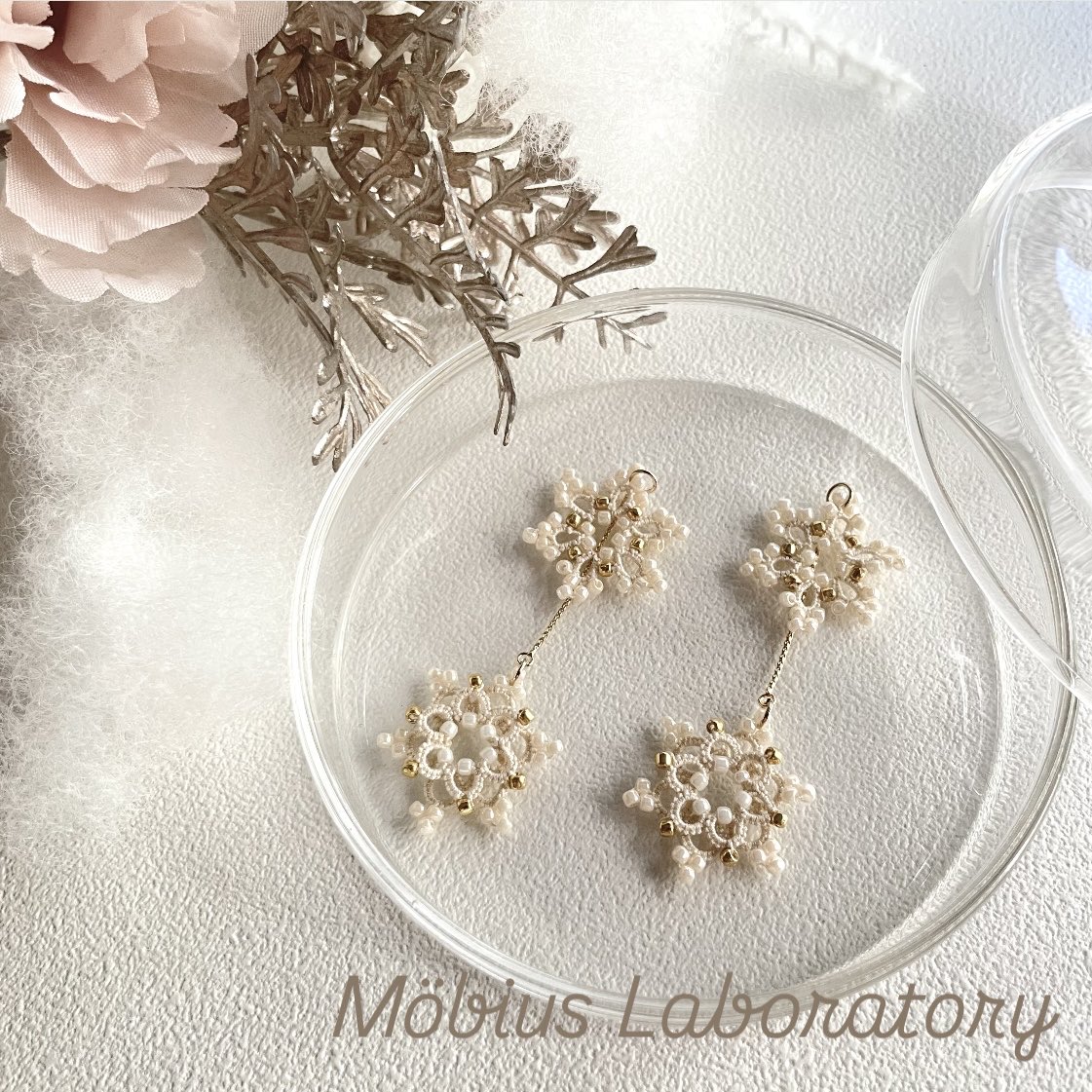 雪の結晶が溶ける前に #365DIYtheme ☃︎⋆꙳•❅*𓂃❄️