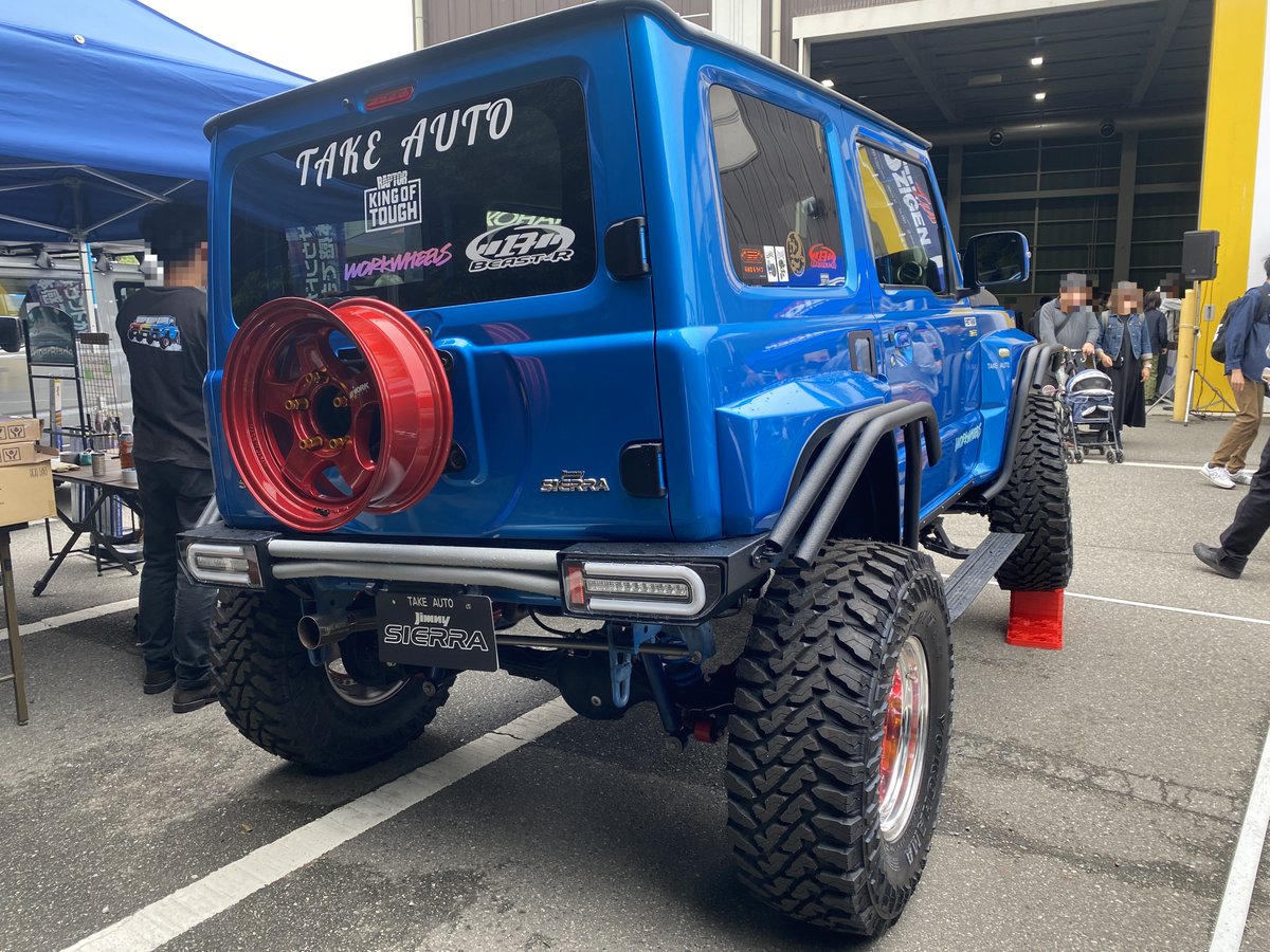 GEOLANDAR_JP's tweet photo. JIMNY VILLAGE 2025 ジオランダー装着デモカーご紹介
TAKE AUTO 様
車輛:ジムニーシエラ
装着タイヤ:GEOLANDAR M/T G003
サイズ:LT305/70R16
#YOKOHAMA #ヨコハマタイヤ #GEOLANDAR #ジオランダー #ジムニービレッジ #MT #G003 #TAKEAUTO #ジムニー #シエラ https://t.co/NczMpIhUJa