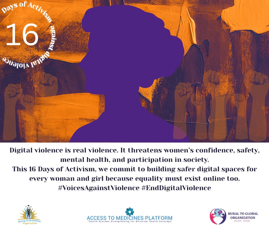 MeTAKenya2018's tweet image. Digital harm is not harmless — it silences, intimidates, and pushes women and girls out of the online spaces where their voices, ideas, and leadership should thrive. During the #16DaysOfActivism2025 , we stand firm in demanding digital platforms that protect, empower, and uplift…