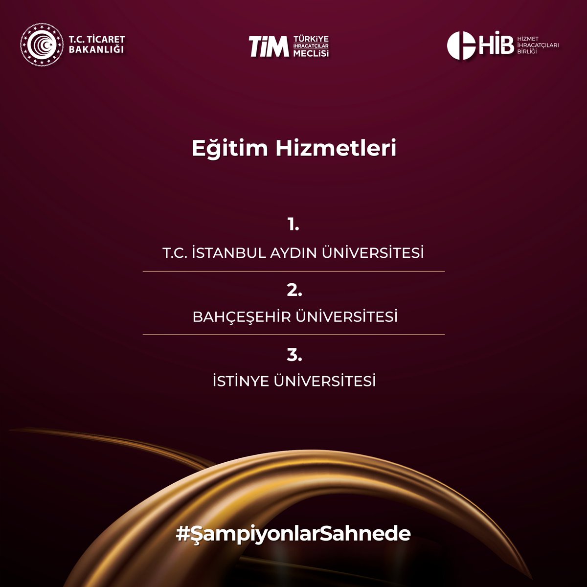Hizmet İhracatçıları Birliği tweet media