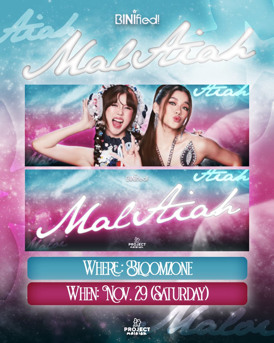 Let’s see our love compatibility because according to FLAMES, Malaiah + You = F (Free handbanners!!) ✨

How to claim:
- Follow <a href="/projectmalaiah/">Malaiah Fan Support</a> 
- RT and like our post
- Strictly 1:1 

Let’s light up BINIfied together! See you there, Cookies! 💛🩵

#MalaiahFS #BINIfied