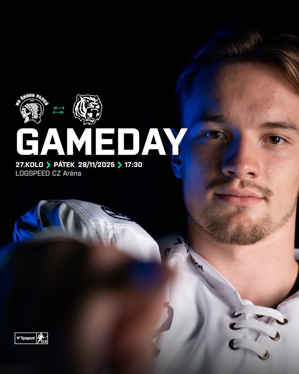 GAMEDAY!🔵⚪️

Druhou polovinu základní části extraligy odstartujeme domácím duelem proti Liberci!⚔️

Vstupenky 👉🏻 hcplzen.enigoo.cz/app/hcplzen

#modrobila | #plzen