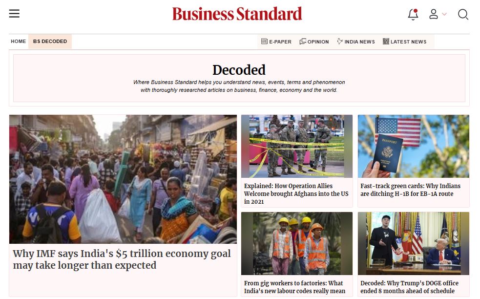 bsindia's tweet photo. For the intellectually curious.

For decision makers.

For those who value depth over hot takes.

BS Decoded brings you stories that don’t just tell—but explain.

Discover how we decode the news → https://t.co/1Y5u801P9R

#Explainers #BSDecoded https://t.co/y1rZofnCkL