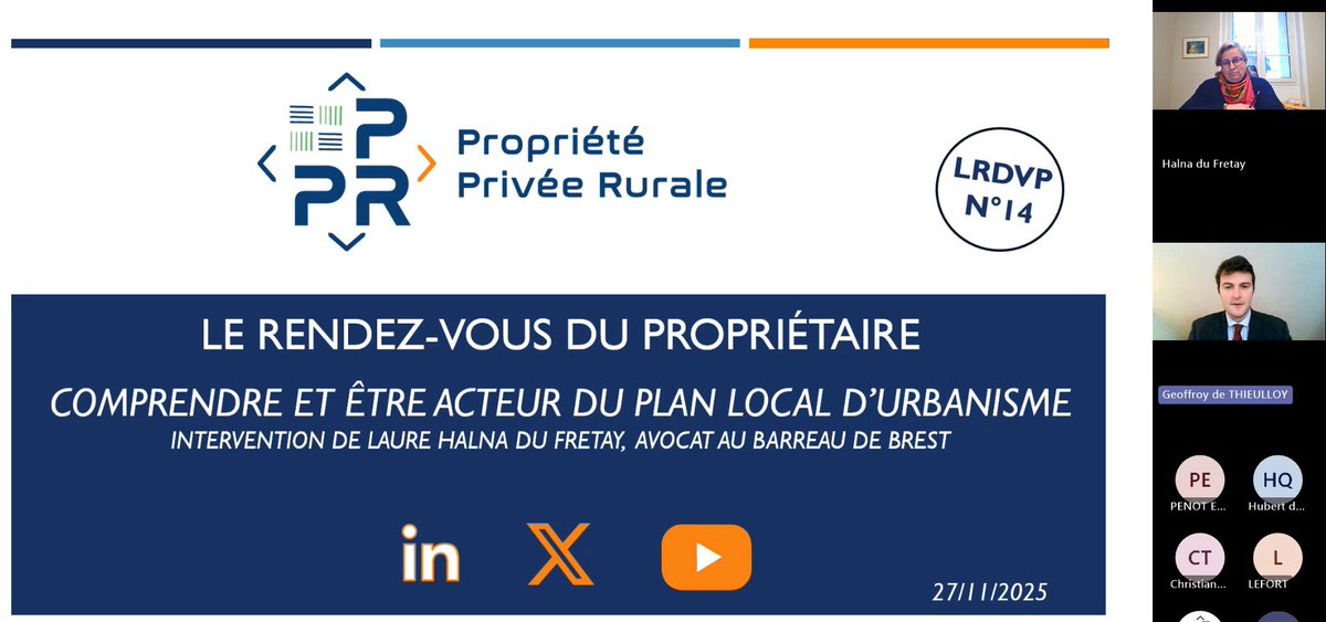 Fédération Nationale de la Propriété Privée Rurale tweet media