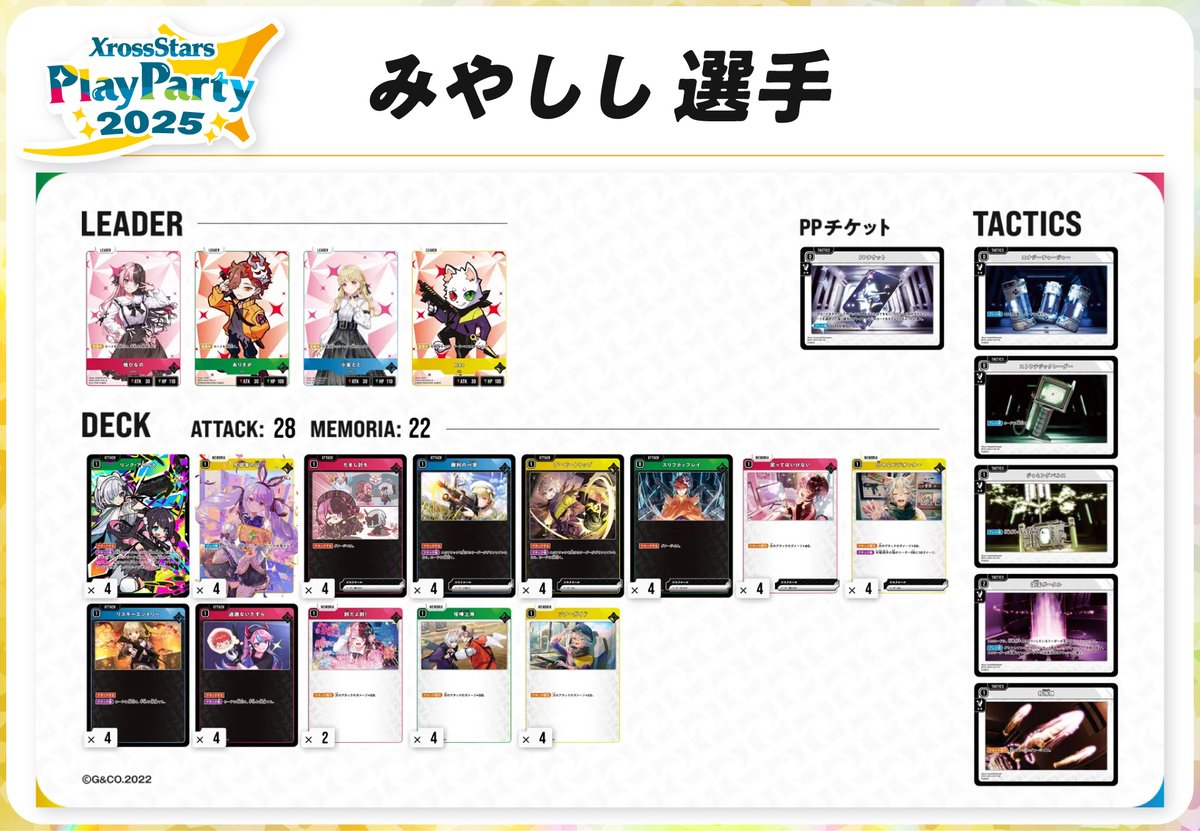 ✨#クロスタプレパ2025 デッキ紹介②✨／ 昨日に続き、『Xross Stars