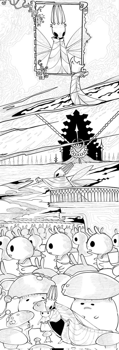 圣巢国王伟大功绩，公嬷接力我的部分，可以看出来是公吗！
#hollowknight