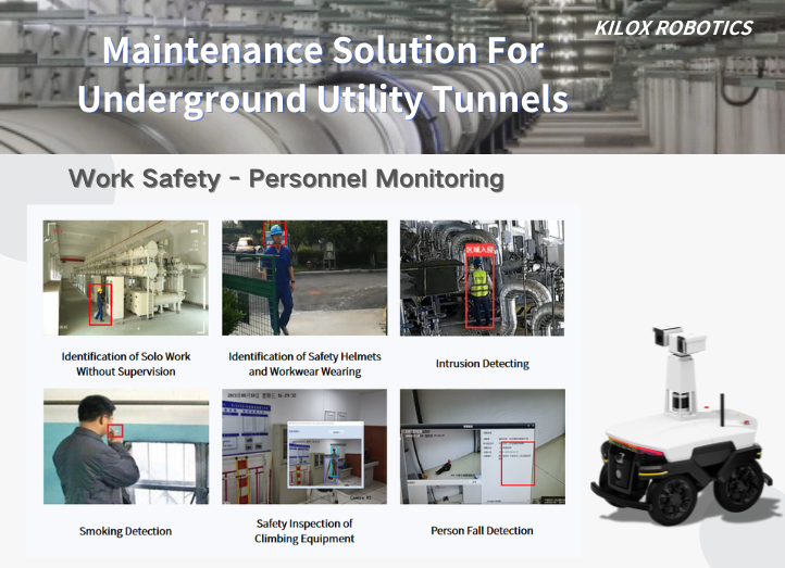 kilox_robotics's tweet image. Underground utility tunnels need reliable patrols! 
🤖Our smart inspection solution delivers real-time monitoring, automated alerts &amp;amp; precise data—boosting safety, frequency of malfunctions. 
#SmartInfrastructure #UtilityTech #TunnelInspection #Robots #KiloX