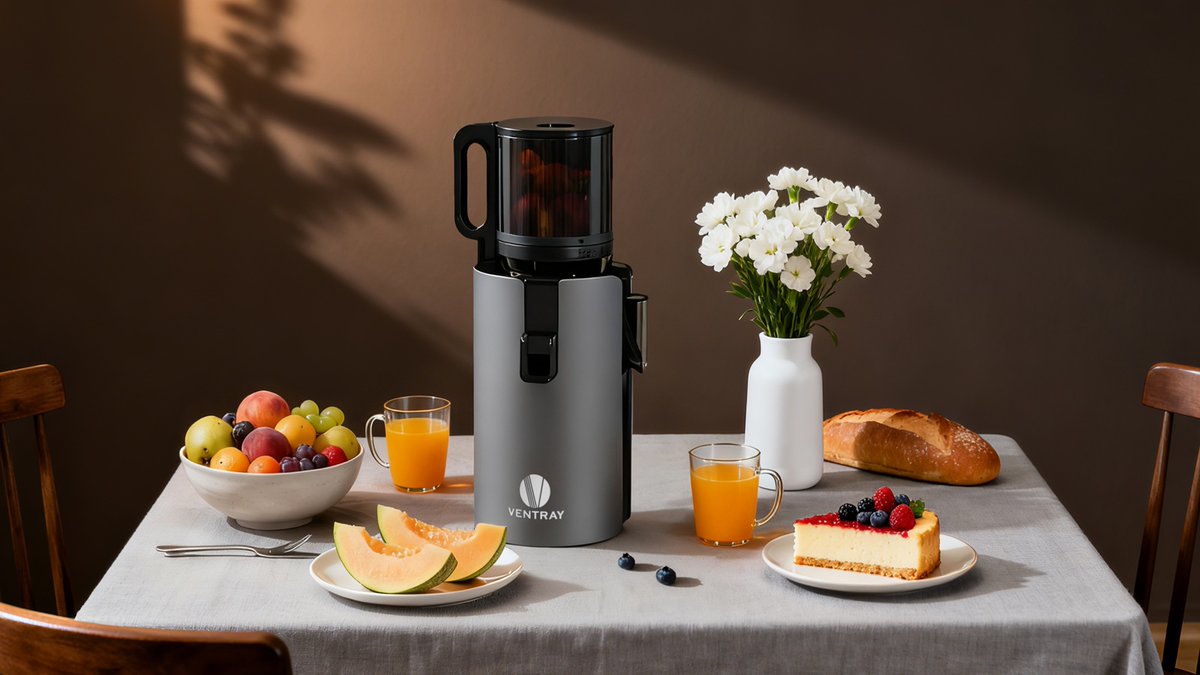 A glass of fresh juice in the morning, a good mood all day.

#ventray #juicer #freshjuice #morningritual #healthylifestyle #startyourdayright #juice #wellness