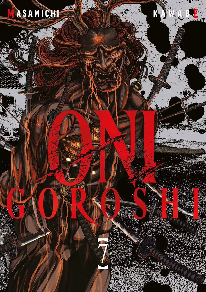 Le tome 7 de ONI GOROSHI sort aujourd'hui chez cc
<a href="/MeianFR/">Meian</a>, 7 mois après la sortie du tome 6. J'espère que le rythme va s'accélerer en france, car la série est finie au japon et que ça se suit en mode 100 à l'heure sinon on lâche prise 👺