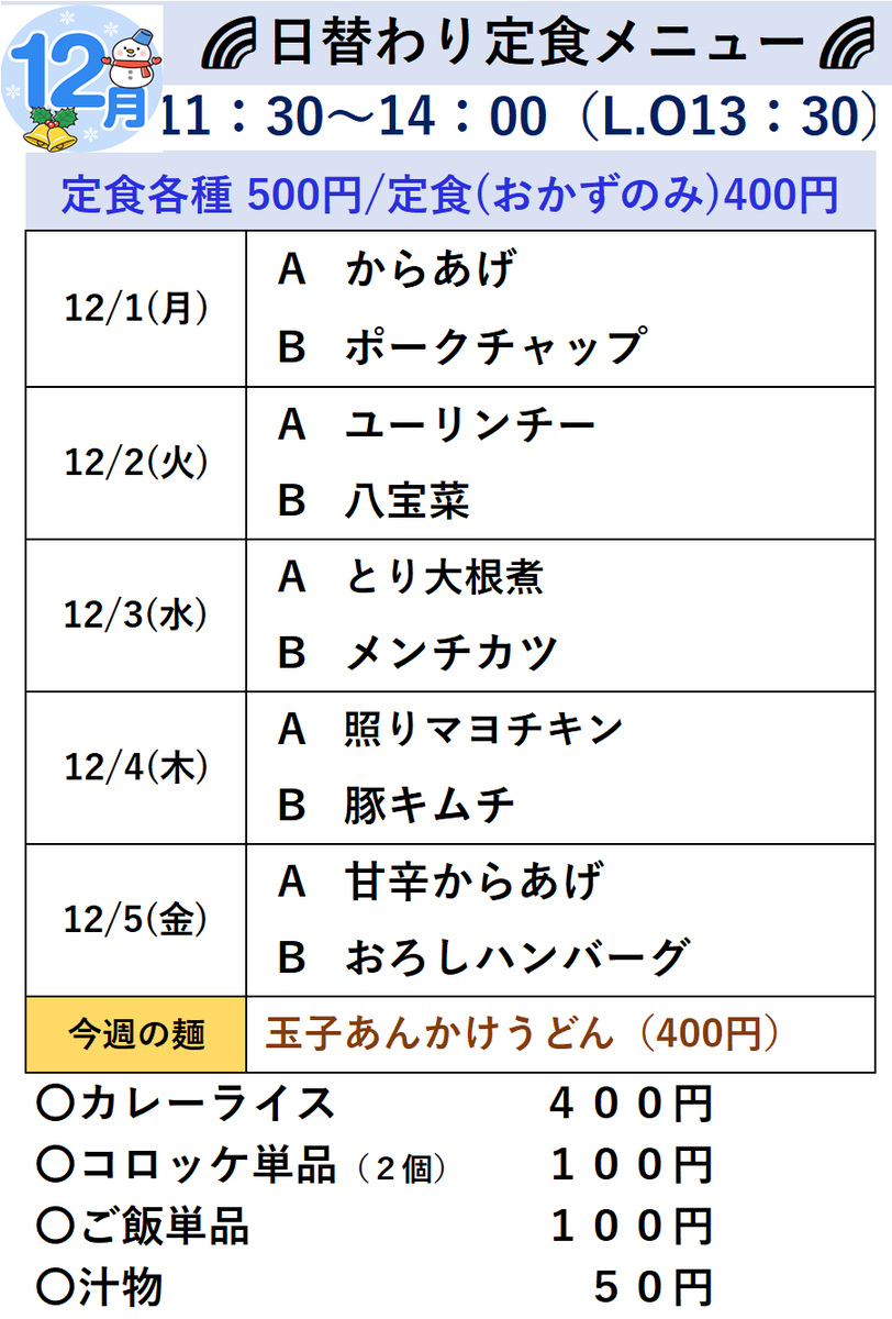 福井県立大学　県大レストラン tweet media