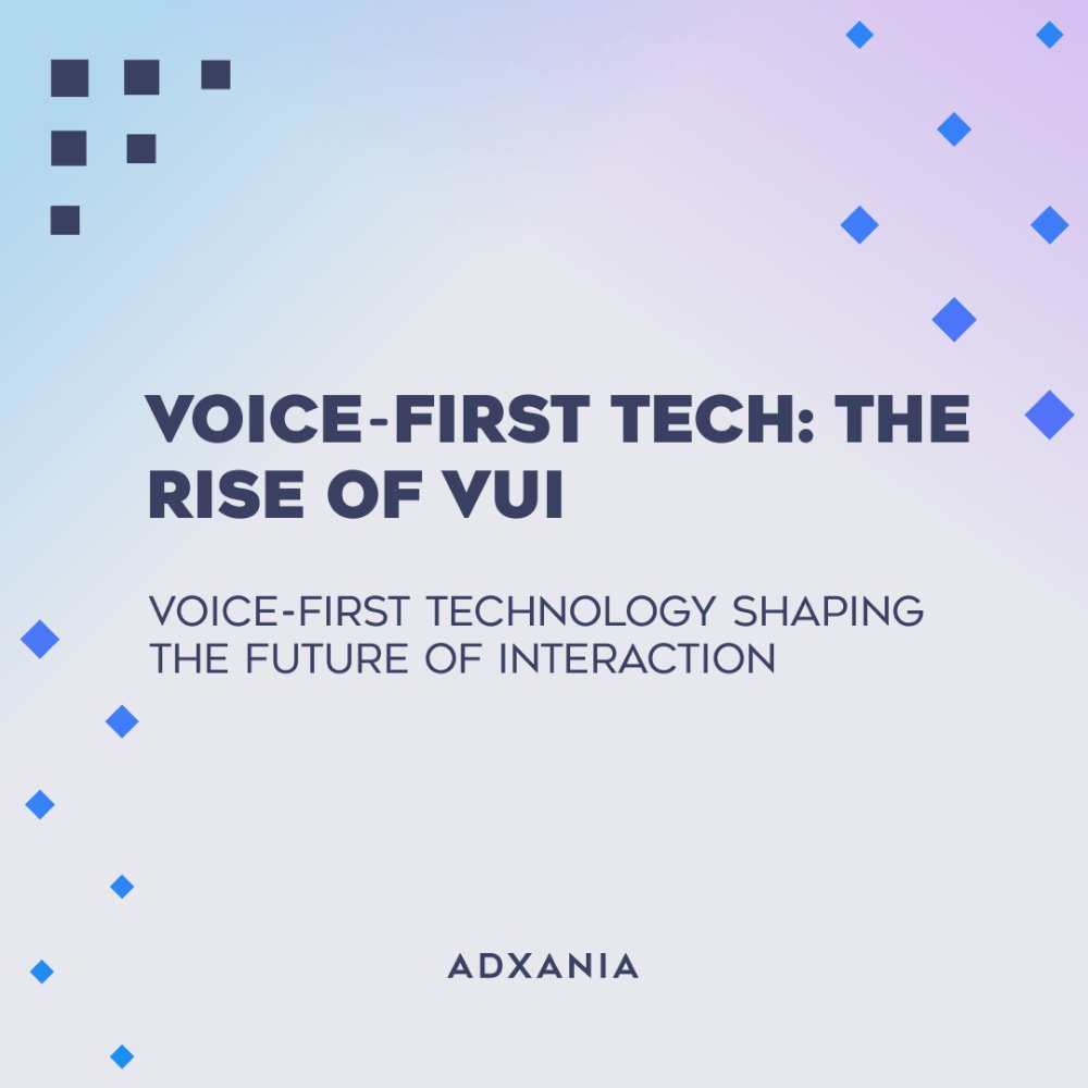 adxania's tweet image. Voice-first is here. We’re moving beyond screens to seamless, natural interactions.

At Adxania, we help brands adopt voice technology to create intuitive, inclusive, and engaging user experiences. The future isn’t visual—it’s vocal.

#VoiceTech #Adxania #Innovation