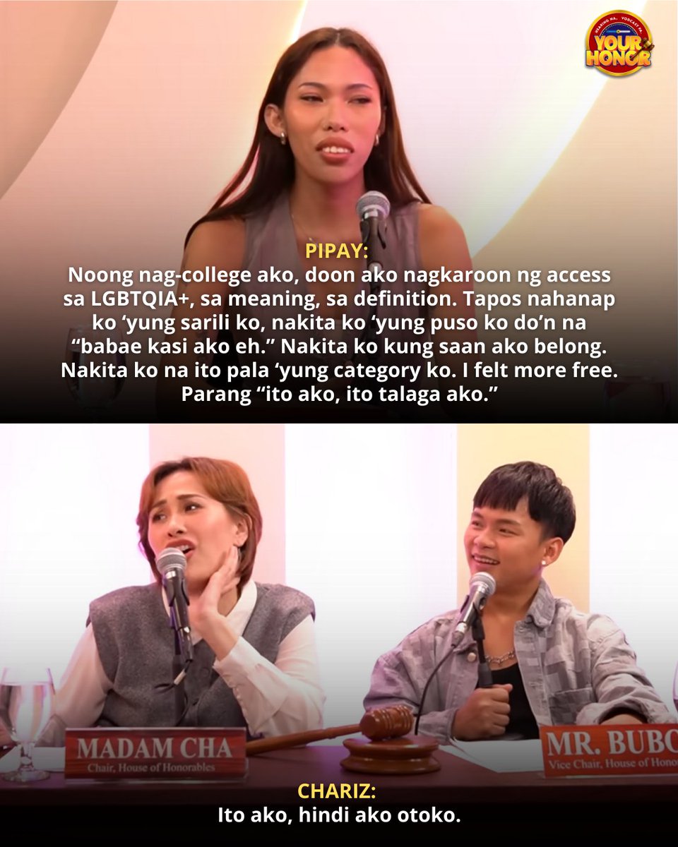 YouLOLGMA's tweet image. Grabe, Madam Chair, parang naka-fast forward ang utak mo! 🤣

#YouLOLYourHonor | Saturdays, after &apos;Pepito Manaloto&apos;
Watch full #YourHonor episode here: bit.ly/4plneAl
#Pipay #CharizSolomon #BuboyVillar