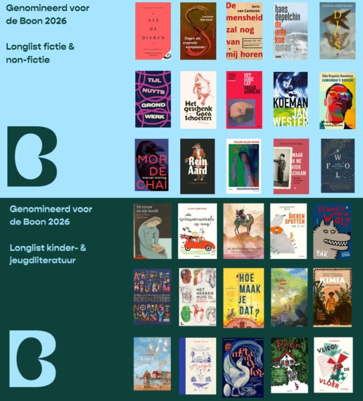 Nieuws: Dit is de Longlist voor de Boon 2026 tzum.info/2025/11/nieuws…