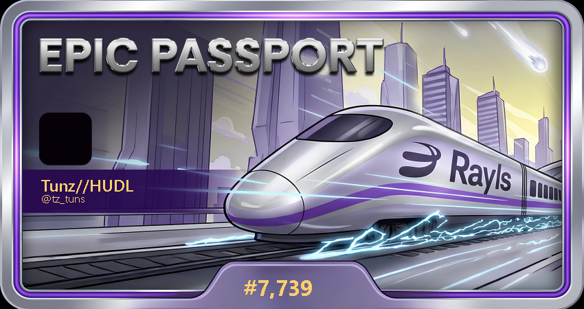 tz_tuns's tweet photo. The Rayls manifesto just went live. The early passports are disappearing fast! Get yours before the train leaves the station.

#7,739!

https://t.co/sclJuopuyG https://t.co/FOgYxHCXie