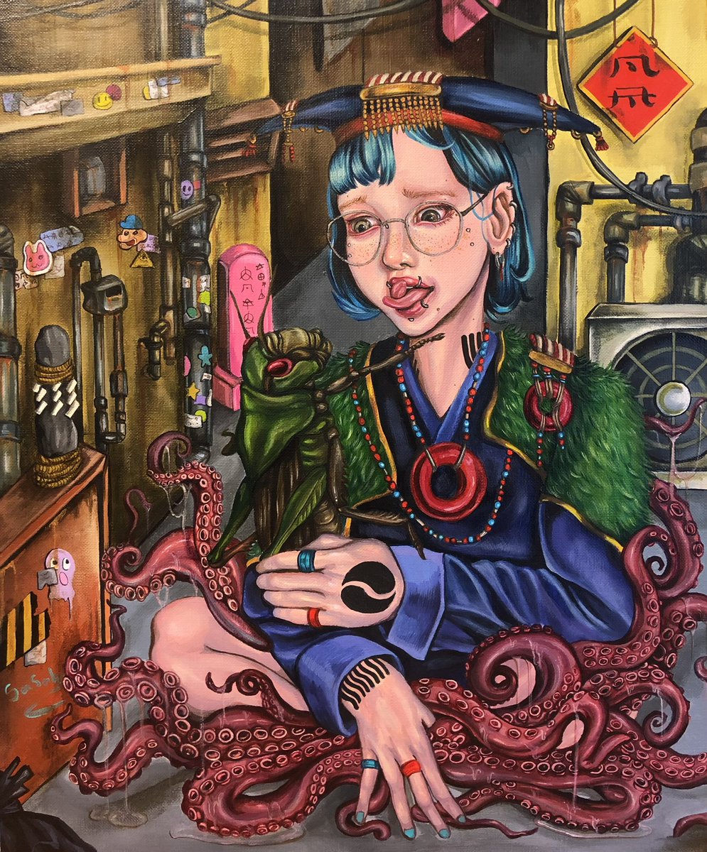 ササベ翔太@デザフェス63 5/23〜24 ライブペイントブースA-369 tweet media