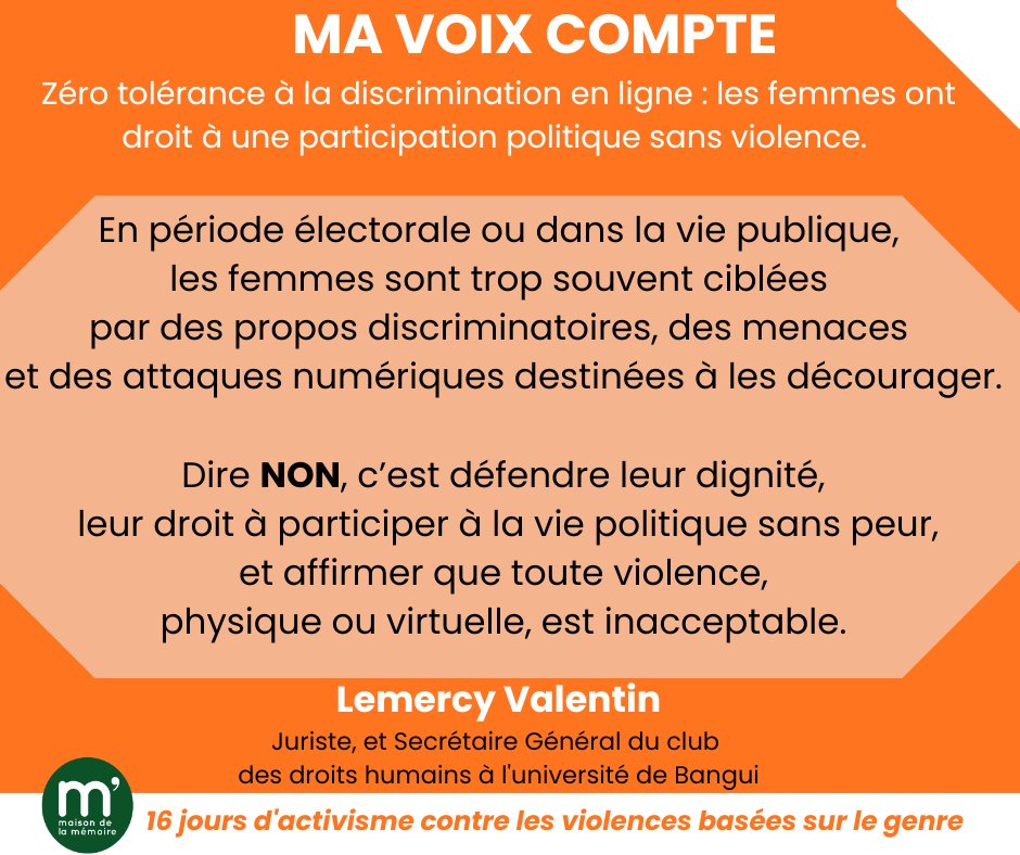 Maison de la Mémoire Centrafrique tweet media