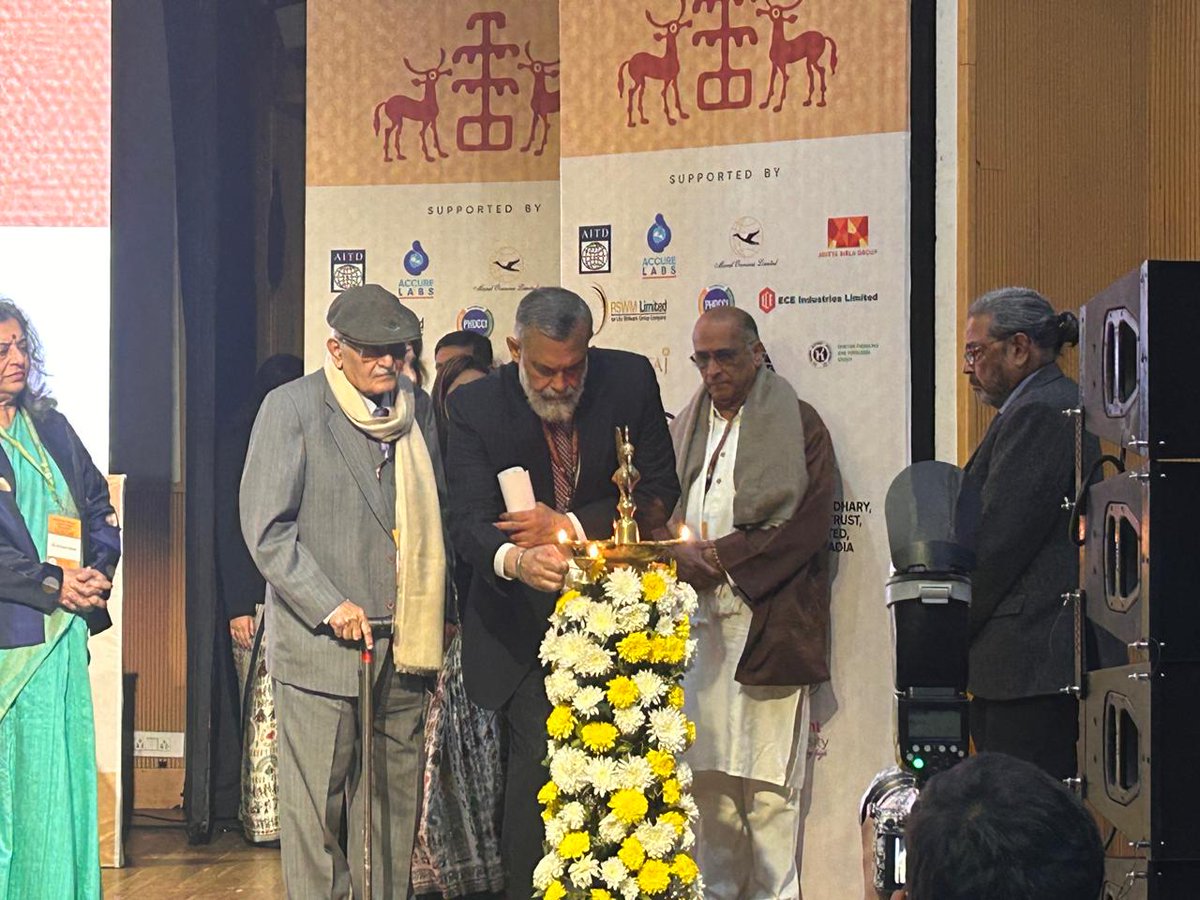 IbcWorldOrg's tweet image. #IBC was honoured to partner with the Indian Trust for Rural Heritage and Development (#ITRHD) for the International Conference on the Preservation of Rural Buddhist Heritage. Our Director General, Shri Abhijit Halder, joined distinguished dignitaries, including Dr. Karan Singh,…