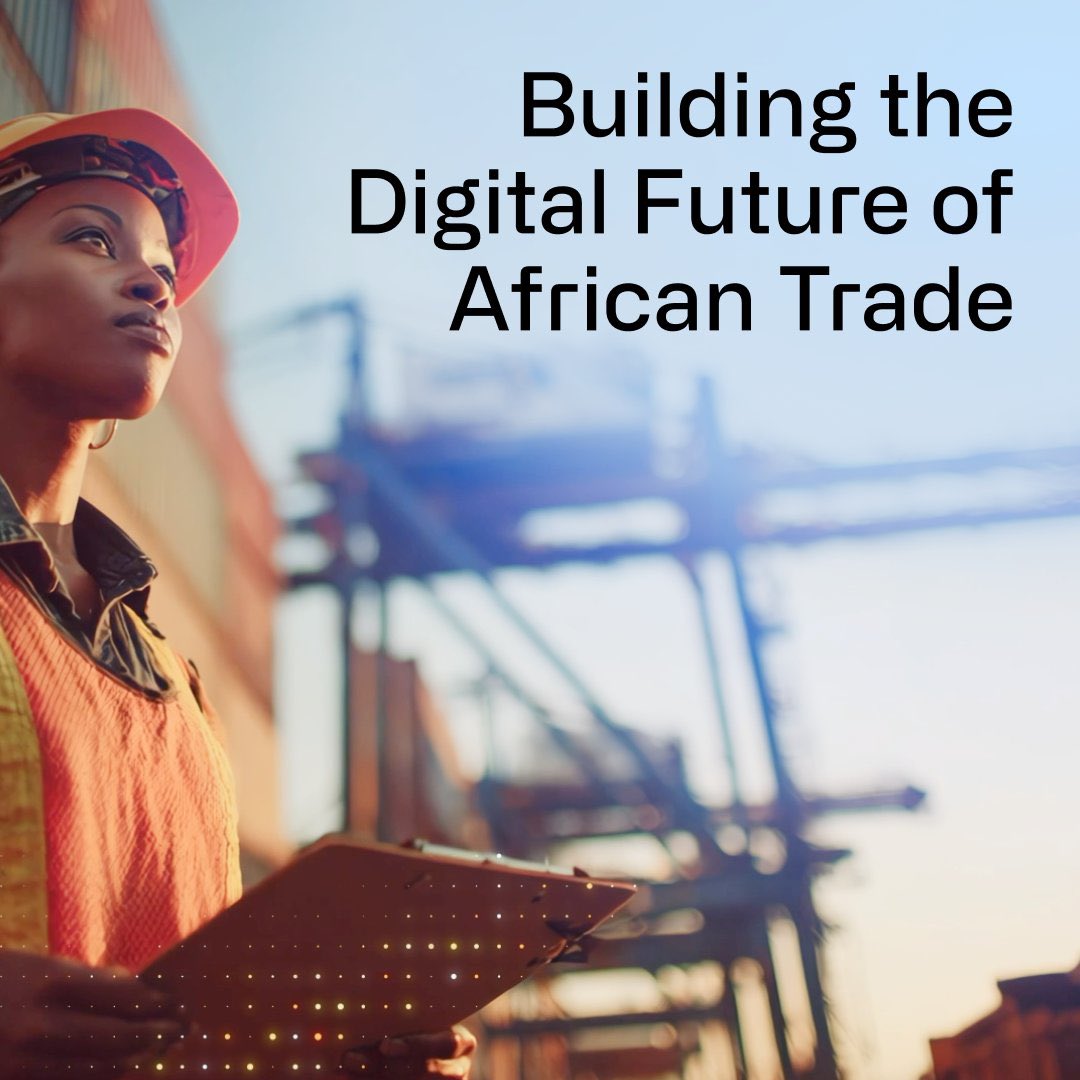 tommy156788's tweet image. Africa’s trade system is changing and it’s happening faster than many people realize.

This picture says a lot: a young worker looking ahead, standing in a busy port, holding a digital clipboard.
That’s the future we’re moving into.
A future where business across Africa becomes…
