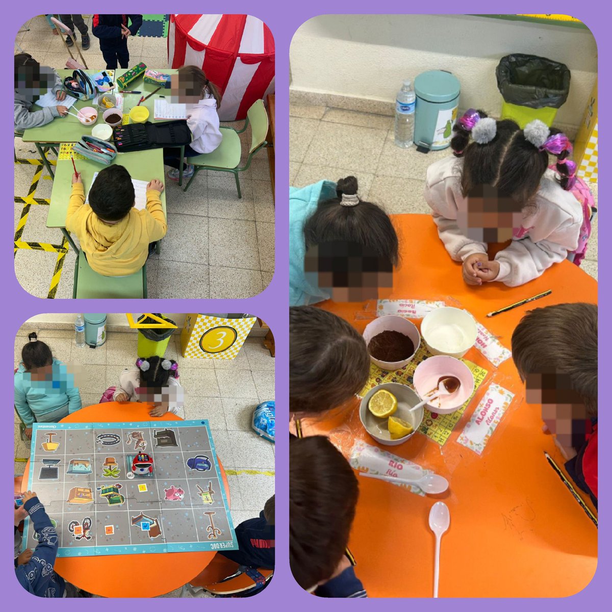 🤖👅 Unimos tecnología y sentidos:
🤖 Programación con Clementoni + 👅 sabores (dulce 🍬, salado 🥨, ácido 🍋, amargo ☕).
¡Un reto divertido para aprender jugando! 🚀🙌
#CRAUnido #RobóticaEducativa #TallerDeLosSentidos #AprenderJugando