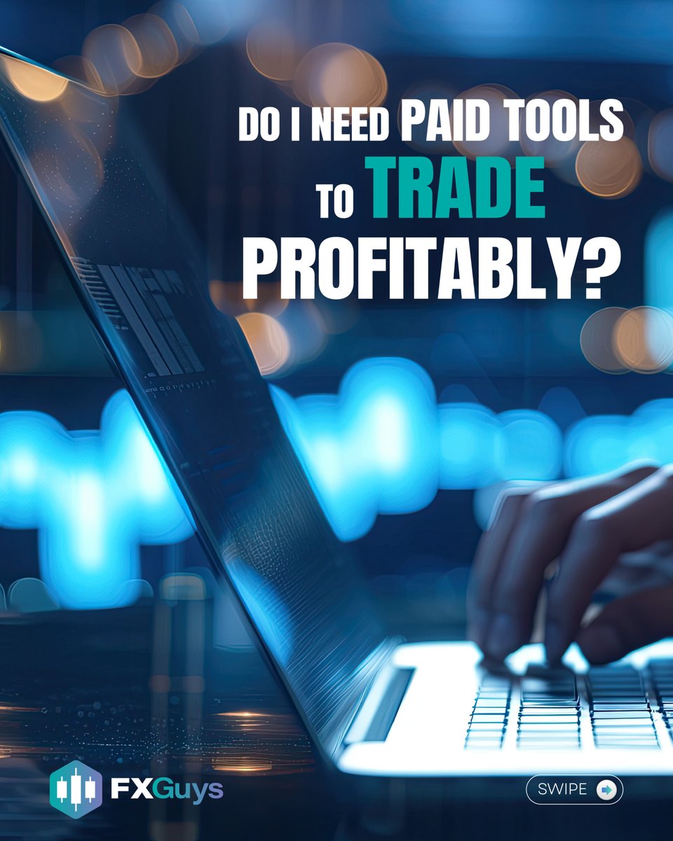 FXGuysNews's tweet image. Free tools + serious discipline &amp;gt; fancy subscriptions 💡

 Focus on your edge, not your indicators.

#TradingFAQ #PriceActionTrading #ForexMindset #TradingToolsMyth #MinimalTrading #FXGuys